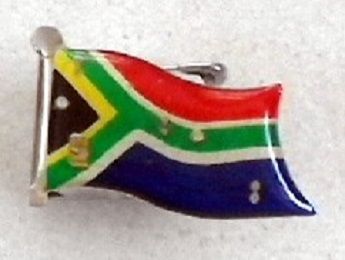 SA Flag Lapel Pin