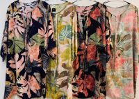 V Neck Viscose Beach Kimono