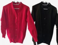 Plain Cardigan Jersey