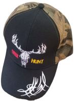 Deer Hunt Cap Black