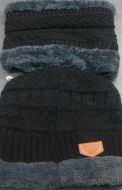 Fleece Beanie Neck Warmer Set