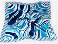 Waves Print Neck Scarf