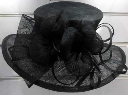 Black Church Hat