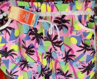 Ladies Cool Colourful Beach Shorts 6 Pack