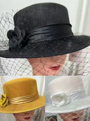Flower Cloche Hat