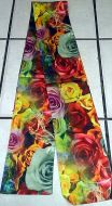 Floral Silk Hair Scarf