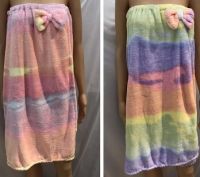 Colourful Funky Bath Towel Wraps Pack 10