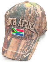 Woodland Camo SA Flag Cap