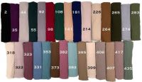 Pleated Chiffon Hijabs 12 Pack