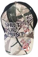 Khaki Camo Shut Up and Hunt Cap