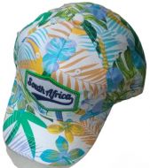 Ladies South Africa Floral Cap