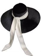 Elegant Black Evening Hat