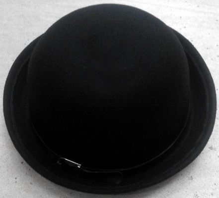 Womens Felt Bowler Hat