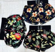 Floral Beach Shorts