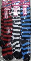 Womens Knee High Striped Socks