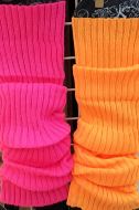 Ribbed Knit Winter Leg Warmers 12 Pack