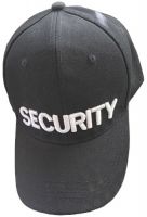 Mens Black Security Cap 10 Pack
