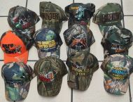 Camo Hunting Caps Pack 10