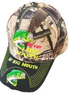 Woodland Camo Big Mouth Fishing Cap