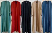 Plain Abaya Cover Up Robe