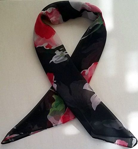 Square Floral Scarves