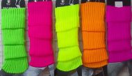Ribbed Knit Winter Leg Warmers 12 Pack