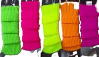 Ribbed Knit Winter Leg Warmers 12 Pack