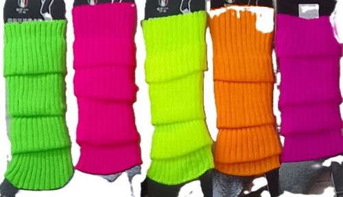 Ribbed Knit Winter Leg Warmers 12 Pack