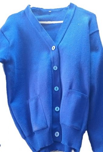 Plain Cardigan Jersey