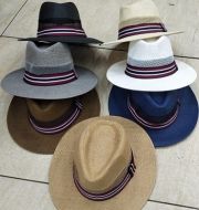 Straw Panel Hat