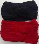 Twisty Knitted Turban Headbands 12 Pack