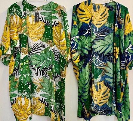 Viscose Hawaiian Kimonos