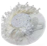 Ladies White Wedding Hat