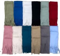 Plain Winter Blanket Scarves