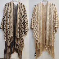 Ladies Gold Kimono Cover Ups