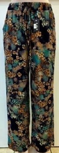 4 Pack Straight Leg Floral Pants